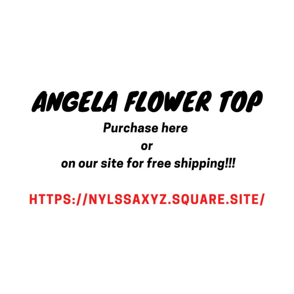 Angela Flower Top - Picture 7 of 7